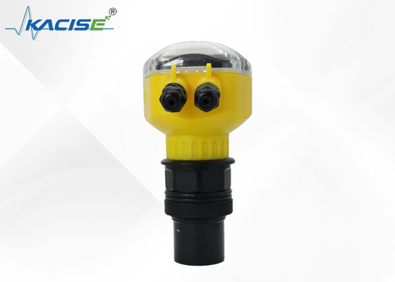 ডিসপ্লে যন্ত্র IP66 সুরক্ষা 50m পরিমাপ পরিসীমা RS485/RS232 তরল স্তর পর্যবেক্ষণের জন্য দুটি তারের অতিস্বনক স্তর মিটার